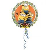 Heliumballong med ljud Minioner