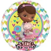 Heliumballong med ljud och motiv Doc McStuffinss