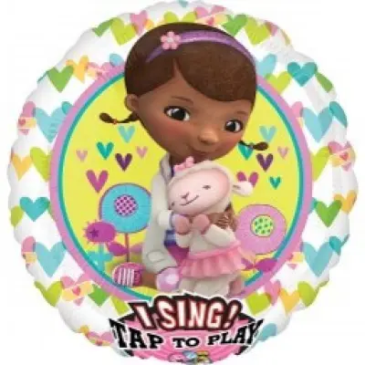 Heliumballong med ljud och motiv Doc McStuffinss