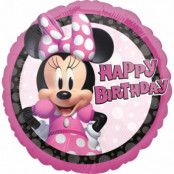 Heliumballong Mimmi Pigg Happy Birthday