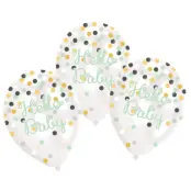 Hello Baby Konfettiballonger 6-pack