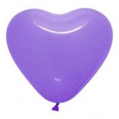 Hjärtballonger Lila