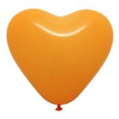 Hjärtballonger Orange