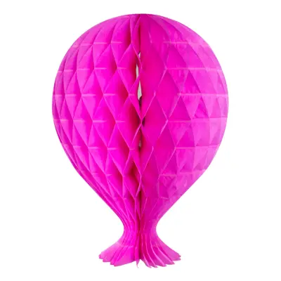 Honeycomb Ballong Magenta