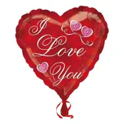 I Love You Folieballong