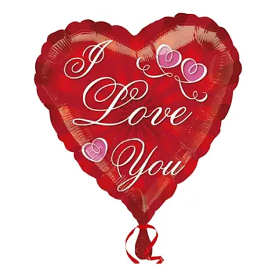 I Love You Folieballong