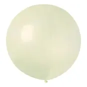 Jätteballong Elfenbensvit - 1-pack