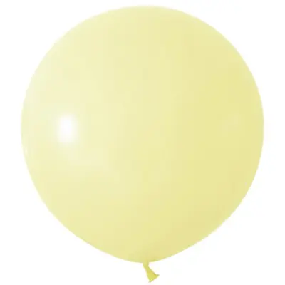 Jätteballong Rund 61cm Gul