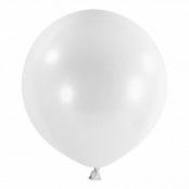 Jätteballong Vit - 4-pack