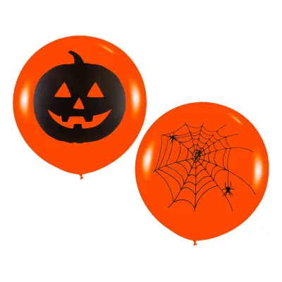 Jätteballonger Halloween - 2-pack