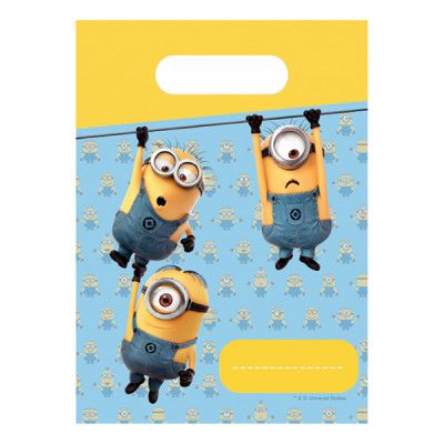 Kalaspåsar Minions - 6-pack