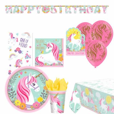 Kalaspaket Believe in Unicorns - 8 personer