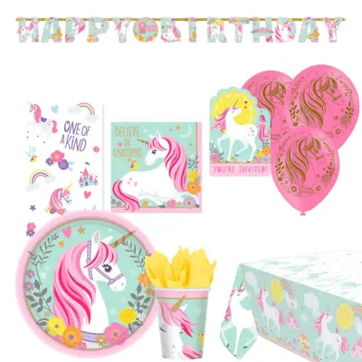 Kalaspaket Believe in Unicorns - 8 personer