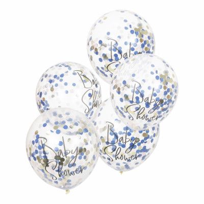 Konfettiballonger Baby Shower