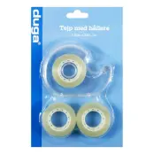 Kontorstejp med Hållare - 3-pack