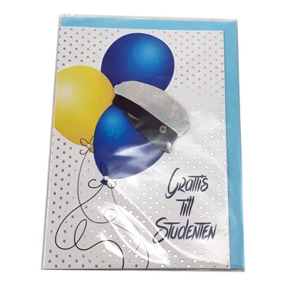 Kort Grattis till Studenten