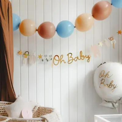 Länkballonger Nude - 20-pack