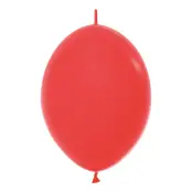 Länkballonger Röd - 25-pack