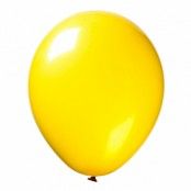 Latexballong Crystal Gul - 10-pack