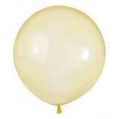 Latexballonger Crystal Gul - 25-pack