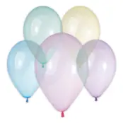 Latexballonger Crystal Rainbow Premium - 10-pack