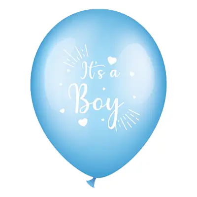 Ballonger Its a Boy Blå - 6-pack