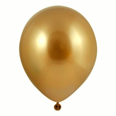 Ballonger Mini Guld Metallic - 25-pack