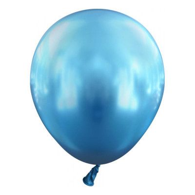 Ballonger Mini Krom Blå - 25-pack