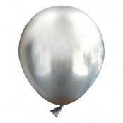 Latexballonger Mini Krom Silver - 100-pack