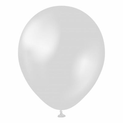 Ballonger Mini Silver Metallic - 25-pack
