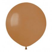 Latexballonger Mocca Rund - 10-pack