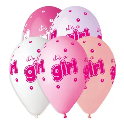 Ballonger Premium It's a Girl - 5-pack