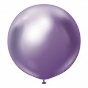 Latexballonger Professional Gigantiska Lila Chrome - 2-pack