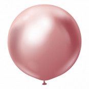 Latexballonger Professional Gigantiska Rosa Chrome - 2-pack