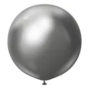 Ballonger Professional Gigantiska Space Grey Chrome - 2-pack