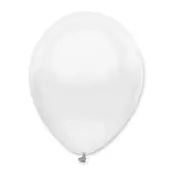 Ballonger Professional Metallic Vit - 100-pack