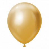 Latexballonger Professional Stora Gold Chrome - 25-pack