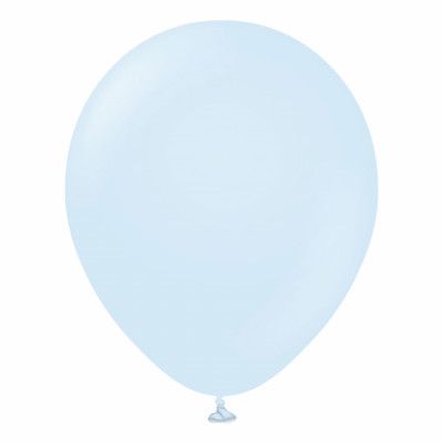 Ballonger Professional Stora Macaron Baby Blue - 25-pack