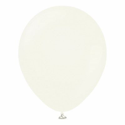 Ballonger Professional Stora Retro White - 25-pack