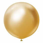 Latexballonger Professional Superstora Gold Chrome - 2-pack