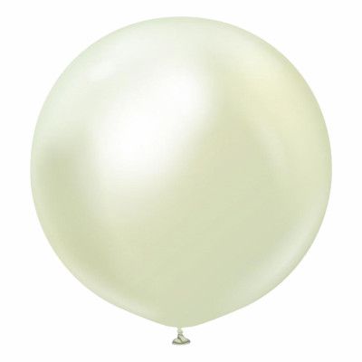 Latexballonger Professional Superstora Green Gold Chrome - 10-pack