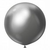 Latexballonger Professional Superstora Grey Chrome - 2-pack