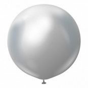 Latexballonger Professional Superstora Silver Chrome - 2-pack