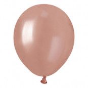 Latexballonger Roséguld Mini - 100-pack