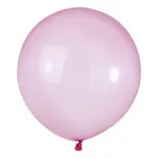 Latexballonger Rund Crystal Rosa - 10-pack