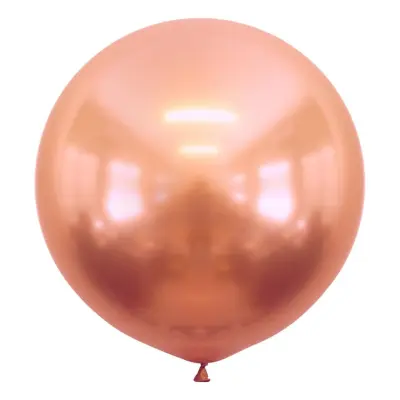 Latexballonger Stora Krom Roséguld - 10-pack