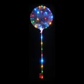 LED-Ballong på Pinne