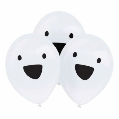 LED-Ballonger Spöken - 4-pack