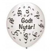 LED Ballonger Godt Nytår - 3-pack