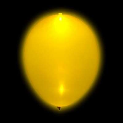 LED-Ballonger Gula - 5-pack